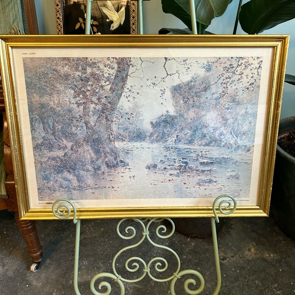 Vintage Wall Decor Vintage Paul Sawyier Elkhorn Creek Framed